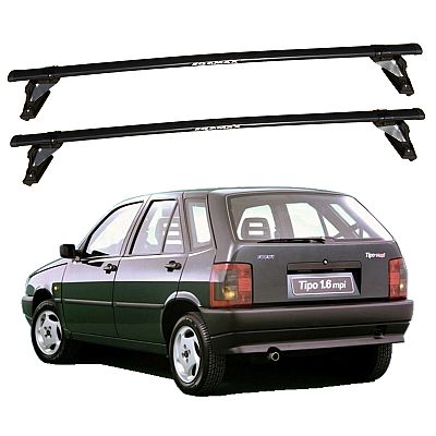 Rack de Teto Fiat Tipo 1993 até 1997 Eqmax Bagageiro Aço